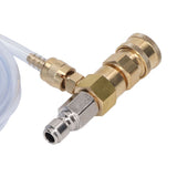 Chemical Injector Brass Stainless Adjustable Downstream Injector with 9.8ft Tube for Pressure Washer V1366-AZ2-W-18607