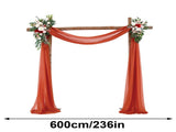 Wedding Arch Chiffon Fabric Drapery Wedding Drapery Arch Decoration Wedding Decor V1294-YM0512-221102YF34-1