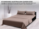 Laura Hill Luxury Living 4pc 1000 Thread Count Cotton Rich Queen Bed Sheet Set Gift Pack Linen CVC-10QS-LN