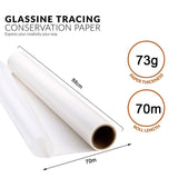 70m 88cm Wide Glassine Tracing Paper Light Diffusion Translucent Photography V324-ZTD-PHOPA73