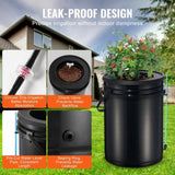 DWC Hydroponics Grow System Deep Water Culture with Top Drip 4 Buckets V952-SSSPXT4T8INKT37WZV3