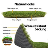 Prime Turf Artificial Grass 35mm 1mx10m Synthetic Fake Lawn Turf Plastic Plant 4-coloured AR-GRASS-35-110M-4C