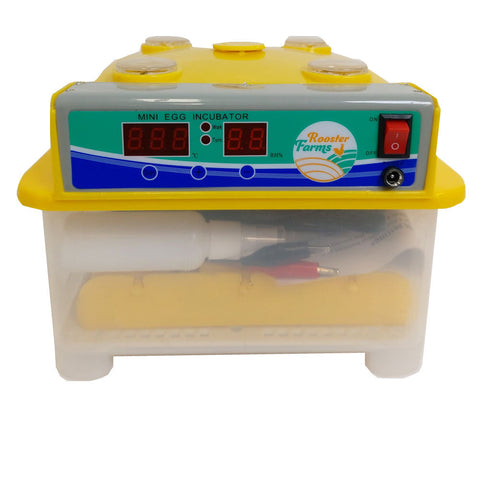Electric 8 Egg Incubator + Candler Hatching Eggs Chicken Quail Duck V238-SUPDZ-32525879574608