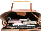 Fashion PU Leather Tote Set Handbag Shoulder Bag Wallet V1263-JX-3492