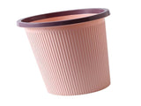 Trash Bin Plastic Exquisite Modern Garbage Container Can for Bathroom Kitchen Living Room Large Pink V1294-YM0710-3117230371814