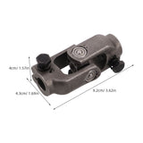 Heavy Duty Steering U Joint for with Enhanced Precision Plated Silver Metal Construction V1366-AZ2-W-22909