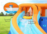 AirMyFun Kids Inflatable Pool Water Double Slide Park Jumping Castle 465X390CM IOT-B-83049-MC