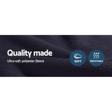 Giselle Electric Heated Blanket Car Truck Throw Rug Travel Camping 12V DC Aut EB-THROW-RUG-CAR-BL