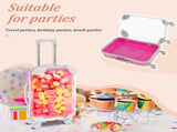 12Pcs Mini Suitcase Storage Box ABS Mini Luggage Candy Box Multi Color Mini Suitcase Party Favor Box V1369-AZ3-W-11988
