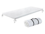 Dreamz Gel Memory Foam Mattress Topper Camping Bed Car Mattress Roll Floor Mat MP1021-WH-T-AU