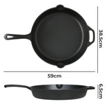 Toque Non Stick Frying Pan Cast Iron Steak Skillet KT1035-AU