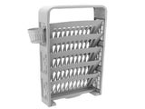 Classroom Deskside Bookshelf Large Capacity 6 Tier Multifunctional Slim Library Reading Storage Rack V1294-YM0901-3116230009312