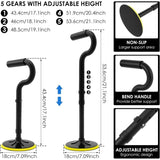 Help to Get Up Yellow, Stability Adjustable Height Bed for Elderly People Cane with Help to Get Up V1237-MS-626-023
