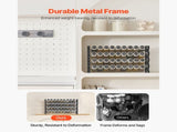Spice Rack Organizer for Cabinet, Spice Organizer with 36 Empty Spice Jars, Lids, Spice Labels, and V952-TMSDLJTZCF36S586YV0