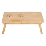 Multi Function Folding Bamboo Laptop Table Adjustable Laptop Holder Study Desk for Home V1294-YM0901-3116210059311