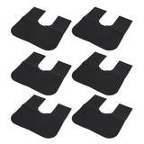 Toilet Mat Dark Gray Washable Reusable Potty Training Toilet Rug for Restroom Bathroom Adjustable V1294-YM0901-3112240054812