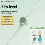 Electric Body Brush Back Scrubber for Shower, Auto Spinning Exfoliating Massage Bath Brush V1192-AZ-W-2620