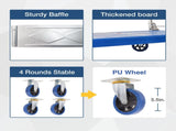 300kg Foldable Warehouse Platform Trolley Truck Dolly Platform Cart Swivel Wheels Moving Cart V324-CS-BN7007-300