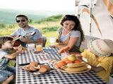 Picnic Table Cover with Bench Covers Fitted Table Clothes for 6 Foot Rectangle Tables V1192-AZ-W-11276