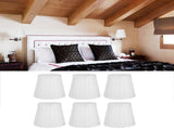 6Pcs Modern Fabric Desktop Lampshade Chandelier Wall Light Lamp Cover for Home Decoration V1294-YM0901-3119200096111
