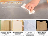 Stainless Steel Cutting Boards for Kitchen, Cutting Board with Counter Lip, Cutting Board with V1369-AZ3-W-19059