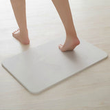 Diatomite Bath Mat Quick Drying Shower Mat Absorbent Non Slip Foot Pad V1294-YM0717-10101407