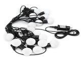 Waterproof G50 Bulb Light 10M 20LED String Light for Outdoor Festive Decor Warm White V1294-YM0901-3119210090311