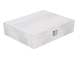 White Artificial Leather Multilayer Jewelry Box Portable Packaging Box for Collecting V1294-YM0721-3115210031011