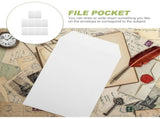 10pcs White Paper File Envelopes for A4 Documents and Small Items Storage V1192-AZ-W-21559