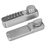 Digit Password Lock Zinc Alloy Coded Door Lock Waterproof Keyless Door Lock for Home Office V1294-YM0715-3114210139811