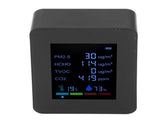 Multifunctional 6 in 1 CO2 Meter Air Quality Monitor Temperature PM2.5 TVOC HCHO Detector USB V1294-YM0523-3113220044211
