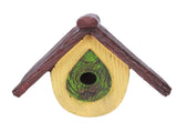 Bird House Garden Tree Decoration Hummingbird Synthetic Resin House Craft Pendant Artware Yellow V1294-YM0523-3115220022915