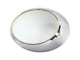 Ball Ice Bucket Plastic Beverage Tub Mirror Party Decor Bucket for Wine Cold Drinks Milky White Gold V1294-YM0710-3118230272711
