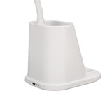 LED Table Lamp USB Rechargeable 3 Color Temperatures Touch Control Desk Lamp with Pen Holder for V1294-YM0901-3119250034711