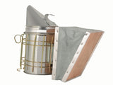 Galvanized Iron Beehive Smoker with Heat Shield Beekeeping Equipment V1294-YM0901-JY20728