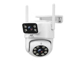 UL-Tech Wireless Security Camera Outdoor Indoor, 2.5K Dual Lens Pan Tilt, 4MP IP Camera, CCTV-IP-DUAL-PTZ-2M