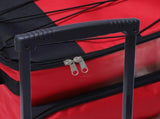 Rolling Cooler 43L Large Capacity Waterproof Foldable Rolling Insulated Box for Camping Picnic Red V1294-YM0901-3117240200211