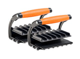 Plywood Carrier, 90.7 kg Single Clamp Capacity, 2 Pack Adjustable Drywall Carrying Tool for 0-25.4 V952-SLJBDTSK200LVI1BK001V0
