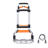 Folding Hand Truck, 140 kg Load Capacity, Aluminum Portable Cart, Convertible Hand Truck and Dolly V952-KZDSTHC500B01UEHNV0