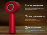 WN-02 Gray Multi-Function Red Light Massage Comb with 3 Modes and Rechargeable Battery V888-ELOSUNG15489