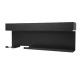 Stainless Steel Curling Iron Wall Mount Holder Hair Straightener Storage Rack Self Adhesive V1294-YM0901-3117250023411