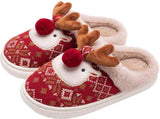 Slippers House shoes Christmas Christmas Gift Anti-slip Anti-slip Sole with Plush Lining V1188-MS101-01521-1
