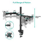 activiva ErgoLife Dual Monitor Screen Double Joint Monitor Arm V186-ACA-BMA-DC01K