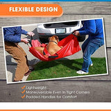 Transport Stretcher for Dogs - Emergency Animal Carrier with Safety Strap - 250 Pound Weight Limit V1259-DP01-A-3506