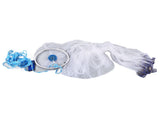 Bait Net American Style Aluminum Ring Monofilament Manual Lightweight Throw Cast Net for Sea Pool V1294-YM0523-3111210383111