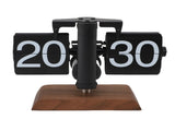 Retro Digital Flip Down Clock Mechanical Battery Powered Flip Desk Clock for Home Office Decor 24 V1294-YM0901-3115250023712