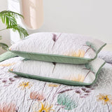 Intricate Quilted Coverlet and Pillowcases Set: A Work of Art for Your Bedroom - Queen size V745-MAC080646Q13U