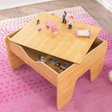 2-in-1 Activity Table with Board for kids 64 x 60 x 40 cm V178-12489