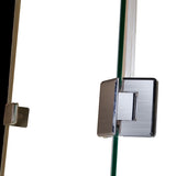 1000 x 900mm Frameless 10mm Glass Shower Screen By Della Francesca V63-830661