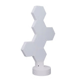6PCS LED Hexagon Lights for Wall Wireless RGB Music Sync DIY Hexagon Gaming Light with Remote V1294-YM0901-3119240118611